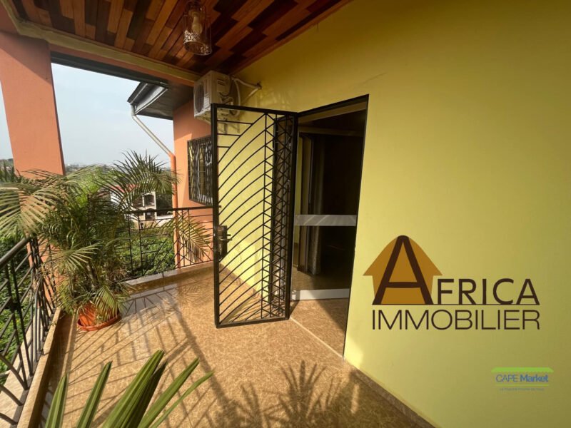 A louer appartement meublé 2 chambres situé au 2e étage d’un immeuble construit récemment