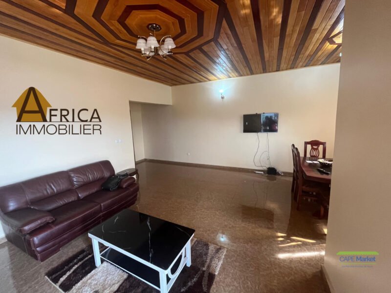 A louer appartement meublé 2 chambres situé au 2e étage d’un immeuble construit récemment